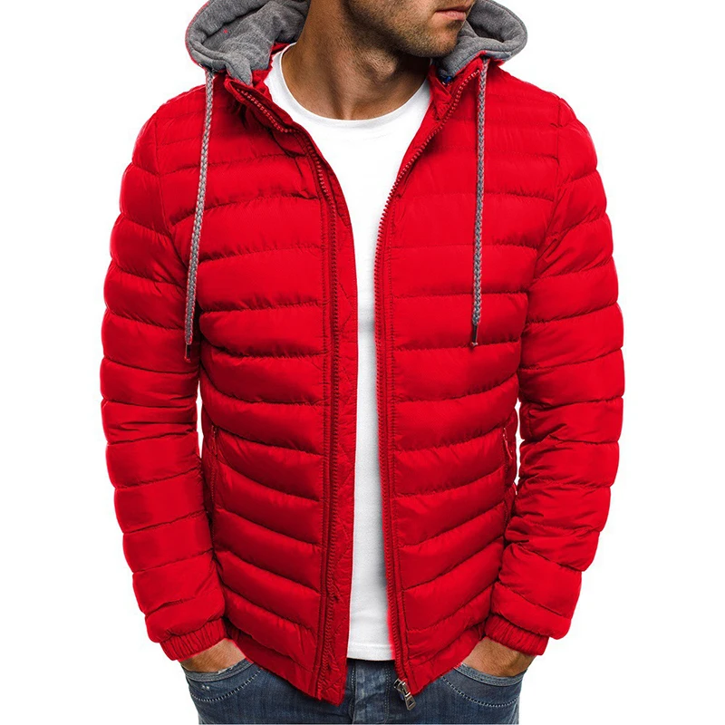 

Professional trade service waterproof lightweight men padded polyester jacket