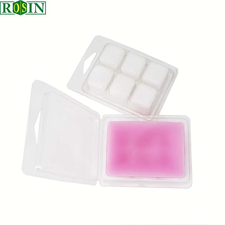 

Custom PVC Transparent Plastic Wax Melts Clamshell Packaging Blister Waxed Trays