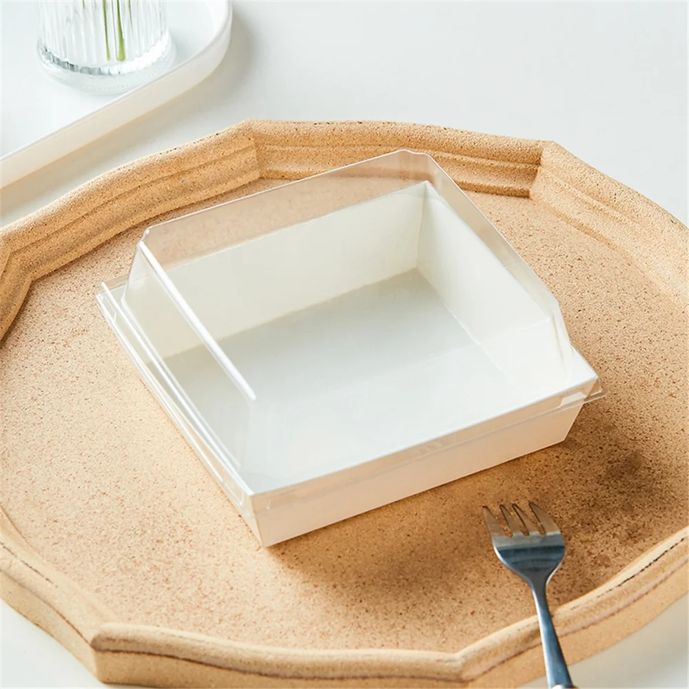 

China factories package plastic transparent box sandwich square sandwich box sandwich toast box