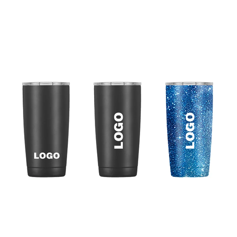 

everich 20oz 30oz stainless steel tumbler with lid, Customized color