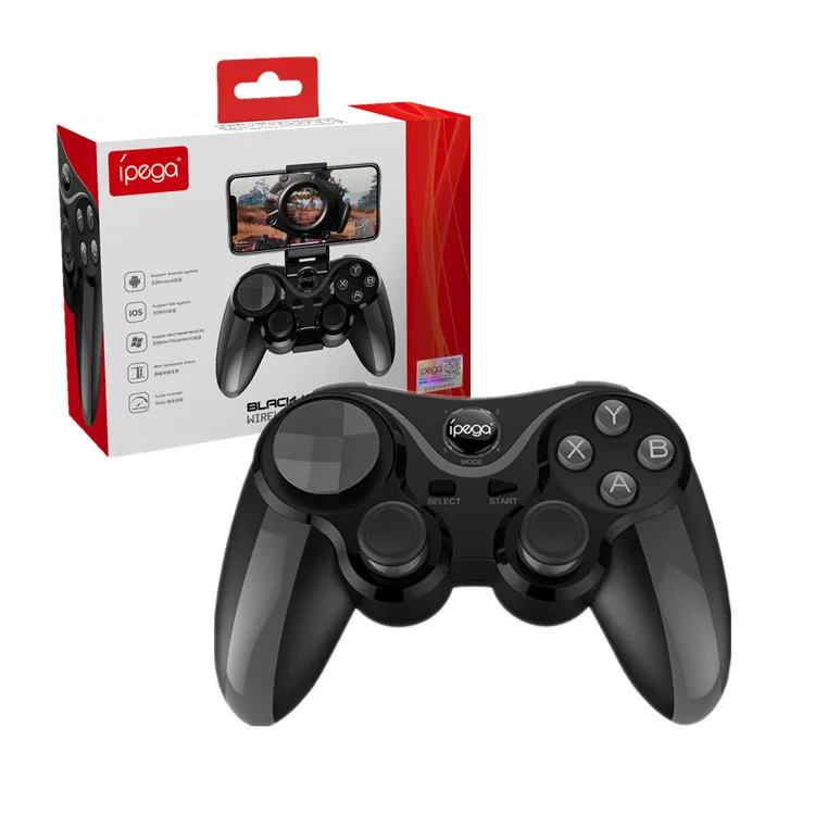 

PG-9128 Wireless Gamepad BT Game Controller For IOS Android Joystick, Black