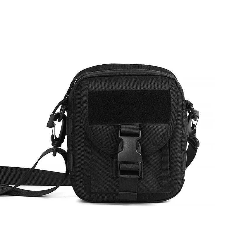 

Black Mini Crossbody Bag Outdoor Shoulder Bag for Men
