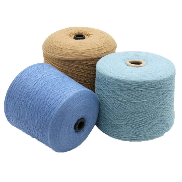 

eco friendly 3/26 Nm 100% cashmere yarn quality yarn for machine knitting and weaving Sweaters