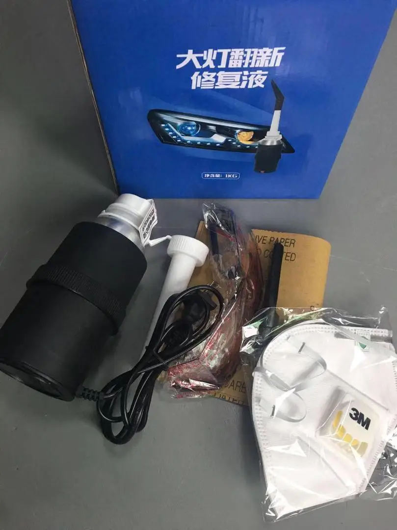 Allplace Hot Sale Auto Light Repair Kits Headlight Restoration Equipment