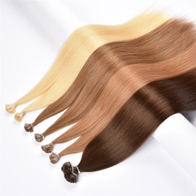 

Blonde Keratin Tipped Hair Extension Cuticle Aligned Double Drawn Hair Last 2 Years Wholesale Supply