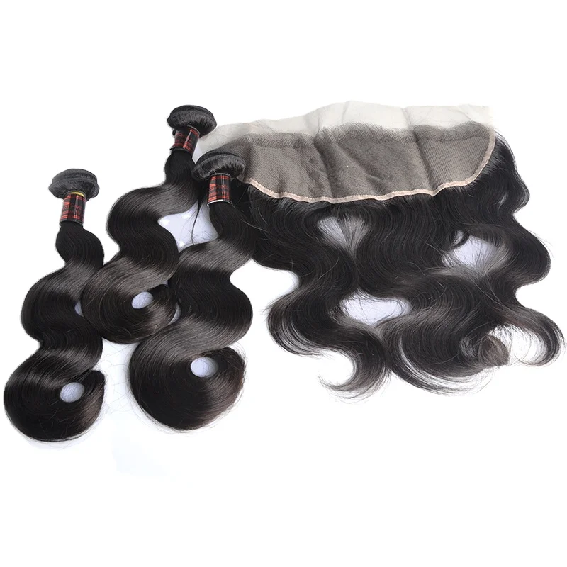 

india hair weave bundles with frontal 36 beaudiva Brazilian hair body wave human hair 4x4 lace frontal closure with bundles