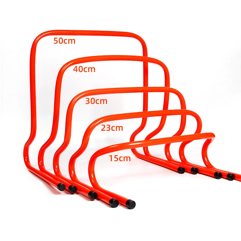 

50 Cm Adjustable Agility Hurdles For Football Training Equipment Hurdles 20 In Agility Equipment With Soccer Training Hurdles, Stock: orange/customized