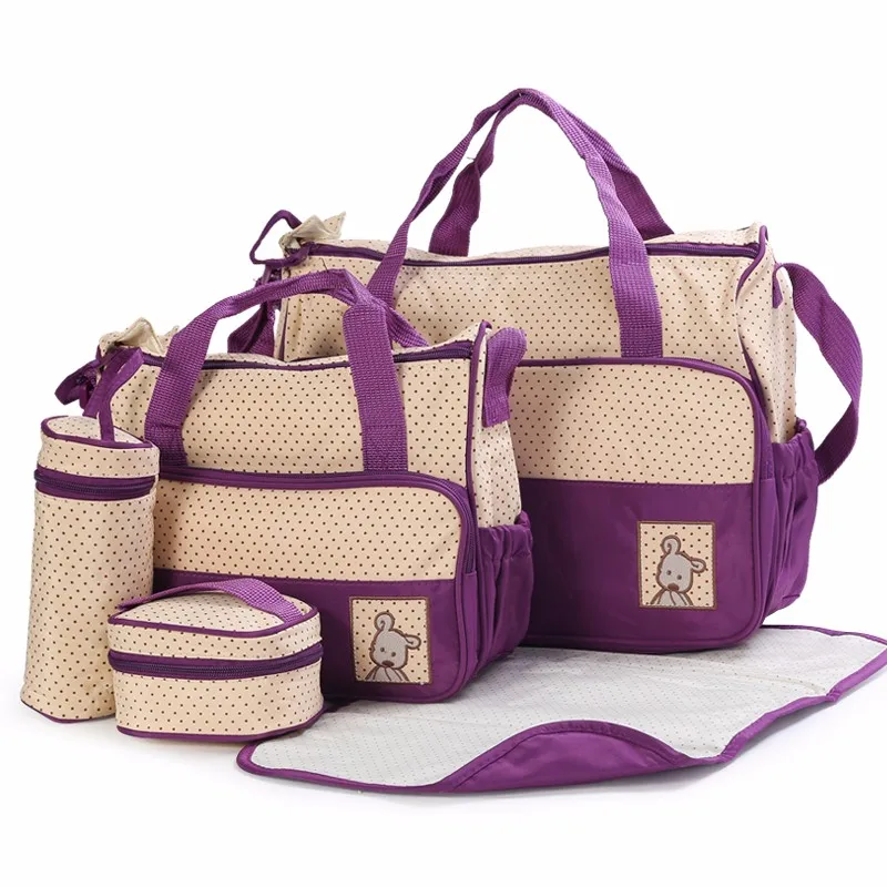 

baby bags set mummy baby diaper bag diaper bag 5 in 1 set