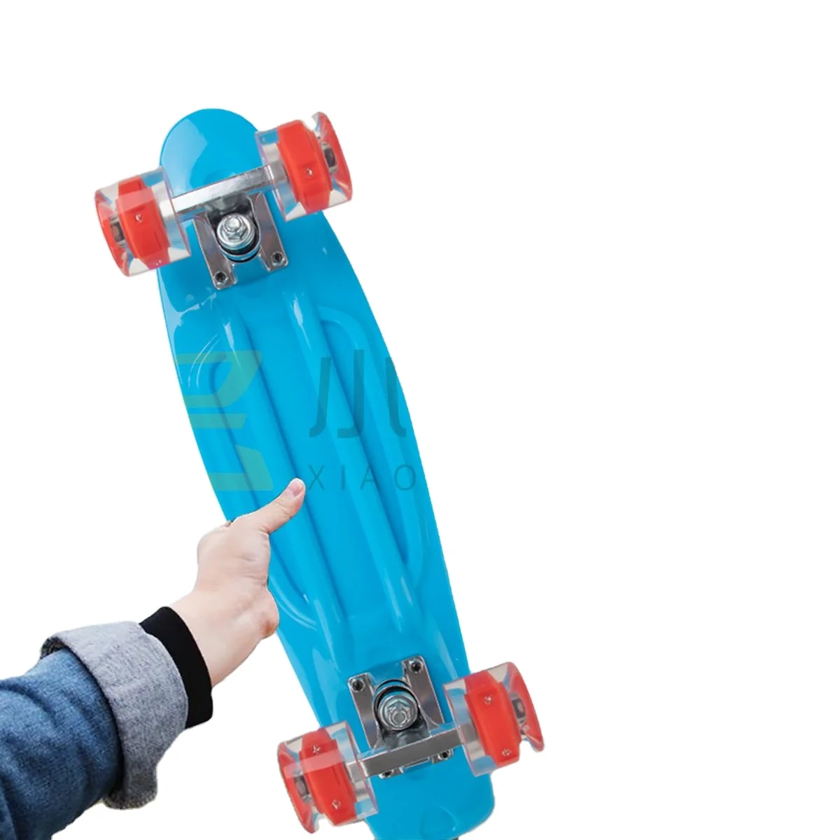 

The Blue Fish Skateboard Drop-resistant Banana Skateboard Suitable For Teenagers