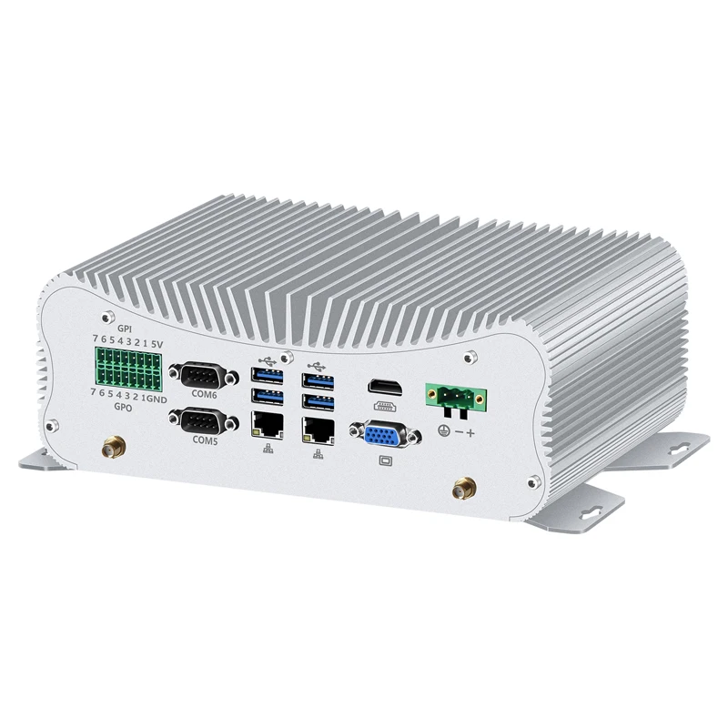 

Mini Tree Fanless Mini PC Core i7 10510U RS232 RS422 2xLAN WiFi LPT PS/2 HD VGA 4G LTE SIM GPIO 6xUSB Industrial All in One PC