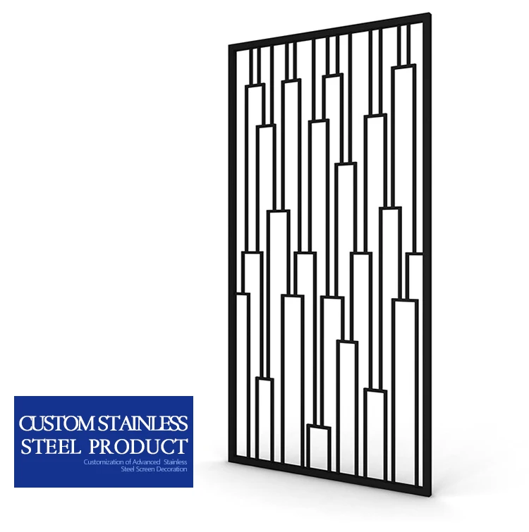 custom internal luxury modern metal partition screens stainless steel large decorative metal room partitions