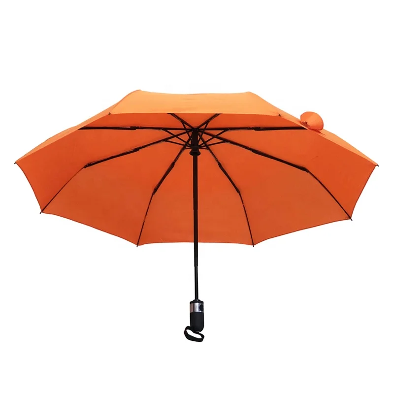 

Stock travel umbrella 21 inch orange compact umbrella sunny umbrellas with logo print, Multi-colors