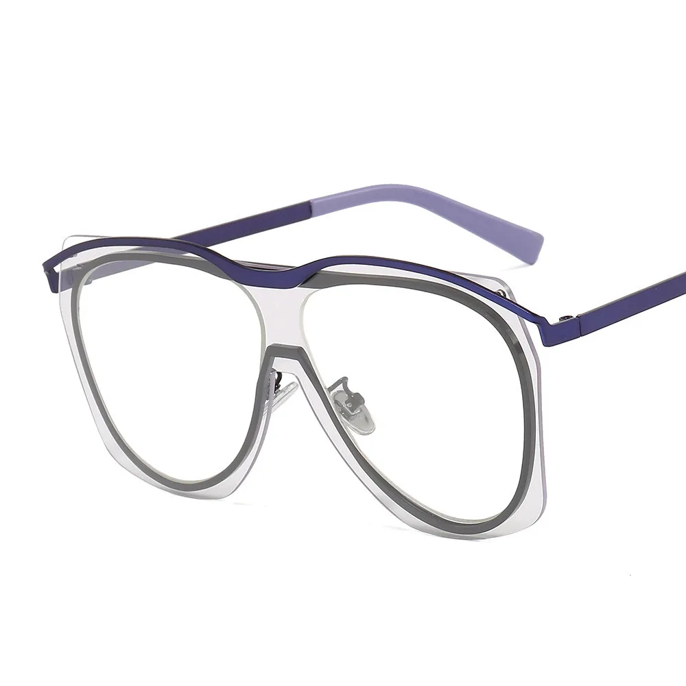 

Pink Glasses Mens Luxury White Sun Women 2021 Made Italy Round Transparent Sunglasses