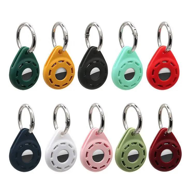 

2021 New keyring silicone pot it fidget waterproof for Airtag case