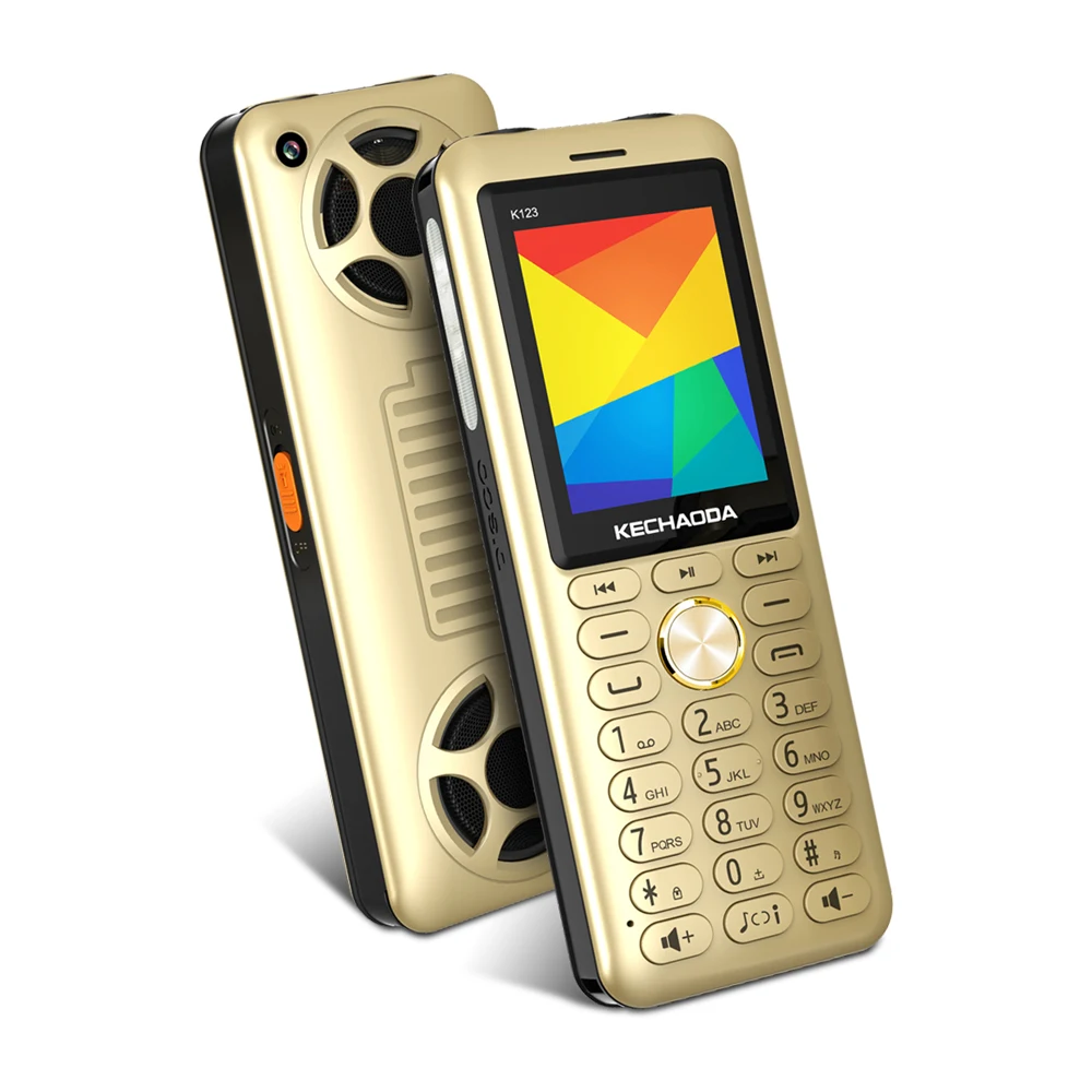 

KECHAODA K123 2.8 inch low price rugged feature phones Senior Phone Karaoke Function Power Bank FM MP3 mobile phones