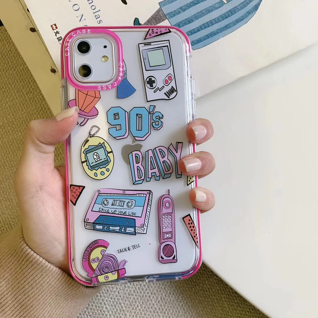 

90 's baby girls phone case for iphone 12 11 xr xsmax xs 8plus