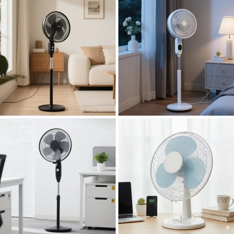 Table Fan, Copper, 110V, 220V - detail 10