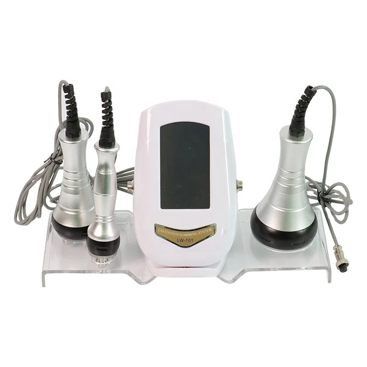 

Hot Selling Cavitation RF Body Slimming 3 In 1 40k Ultrasound RF Vacuum Ultrasonic Cavitation Liposuction Weight Loss Machine