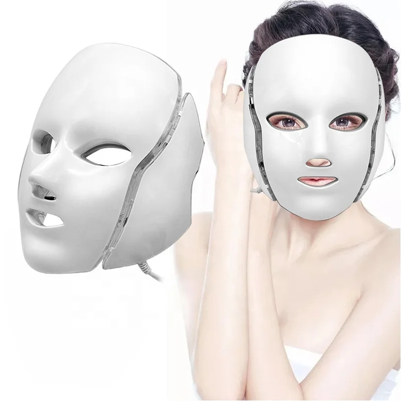 

7 Colors LED Light Therapy Face Mask Skin Rejuvenation Skin Care Led Face Mask