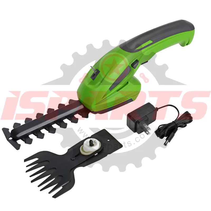7.2v 2in1 Cordless Grass Shear + Shrubber Trimmer Handheld Hedge
