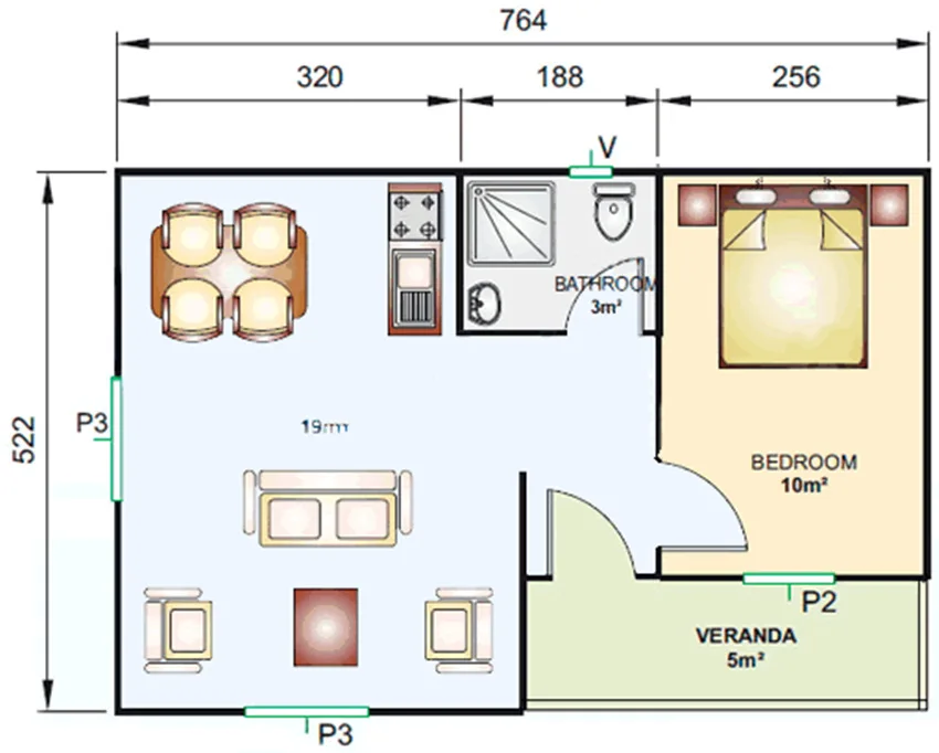 Get Architecture Plan D Une Maison De 3 Chambres Images