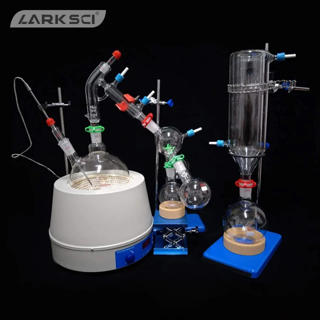 

Larksci Glass Turnkey Set Laboratory 2L Short Path Distillation