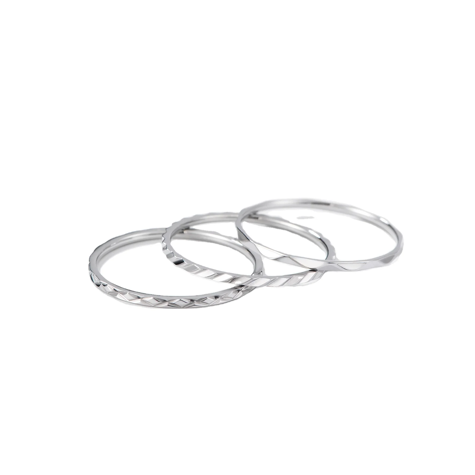 

Special Hot Selling High Quality Stainless Steel Ladys Simple Rings For Girls