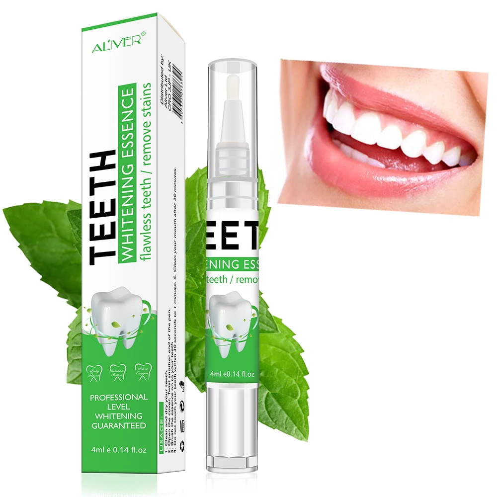 

ALIVER private label wholesale cleaning whitening teeth penoptic white overnight organic white smile teeth whitening pen