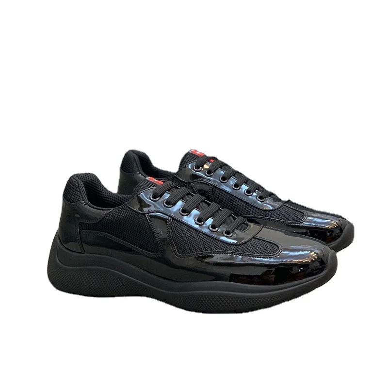 

Mens leather sneaker with red label china luxury brand famous designer shoes for woman