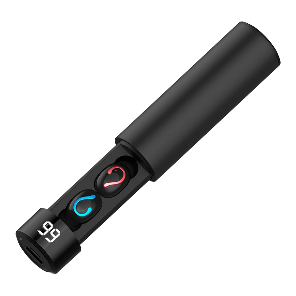 

Portable Wireless Touch in-Ear Charging Case Mini Built-in Mic Earphone Earbuds