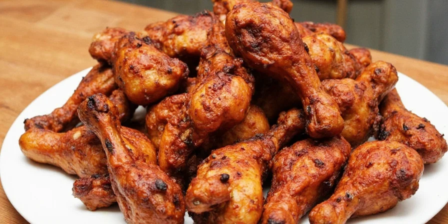 Smoking chicken using charcoal trick