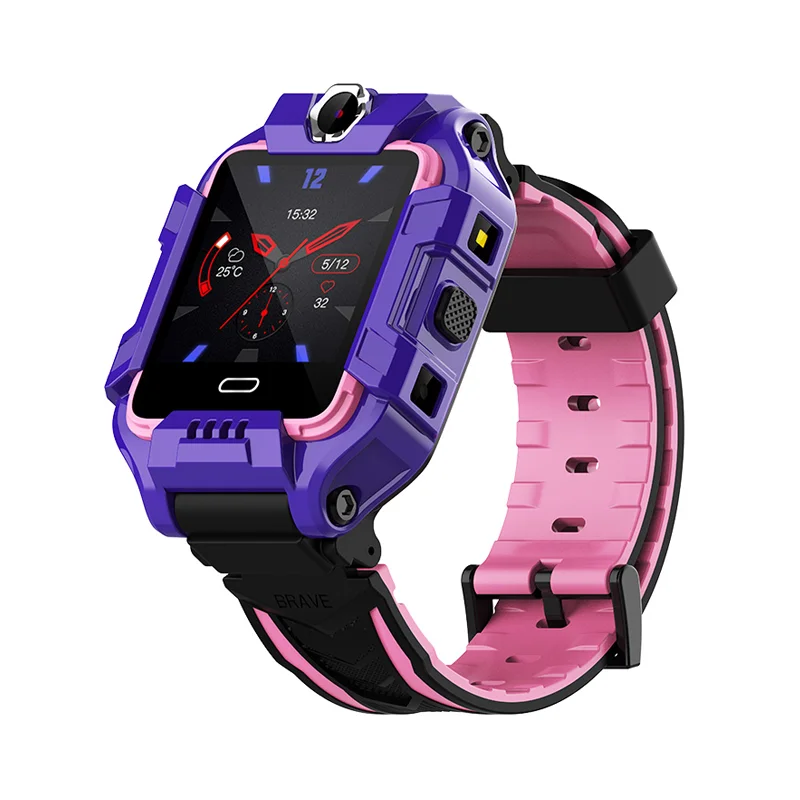 

Children Y99 Smartwatch GPS SOS 4g kids smart watch with waterproof Rotating dual camera Antil-lost SIM Location Tracker