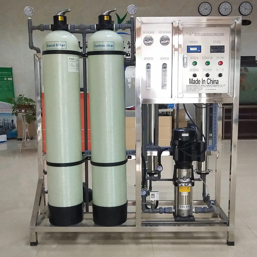 Auto Flushing 500lph Ro Water Filter/purifier/plant For Garden