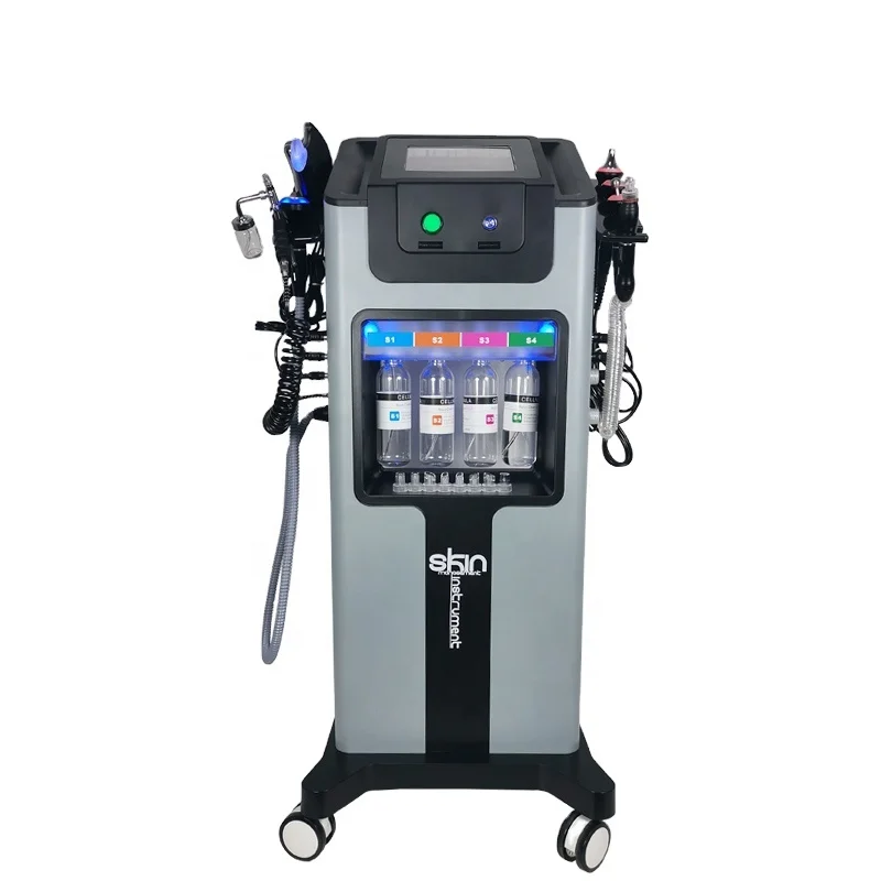 

Au-S518 Auro Hydrodermabrasion 8 in 1 Skin Cleaning Device Aquafacial Machine