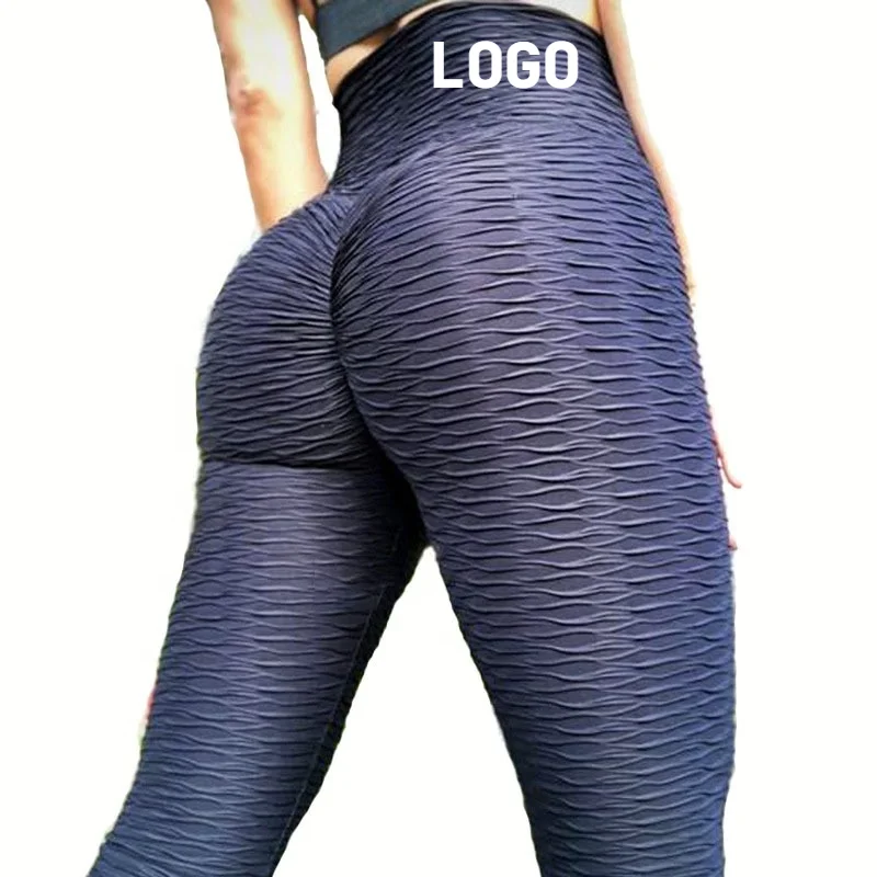 

2021 Fashion Ropa Deportiva Ruched Womens High Waist Gym Clothes Fitness Sport Wear Workout Pants Yoga Leggings