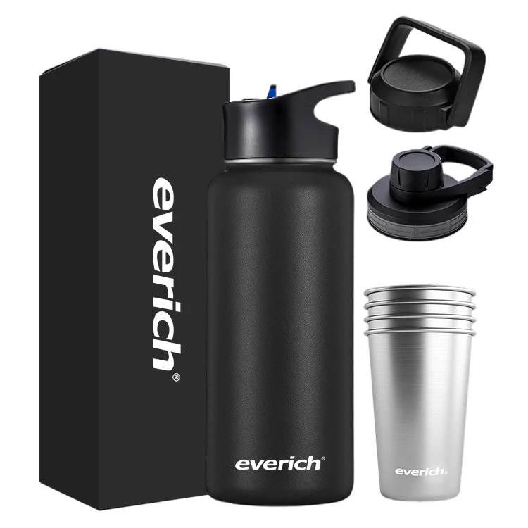 

everich top seller 304 stainless steel thermo Vacuum Flasks 32oz insulated water bottle