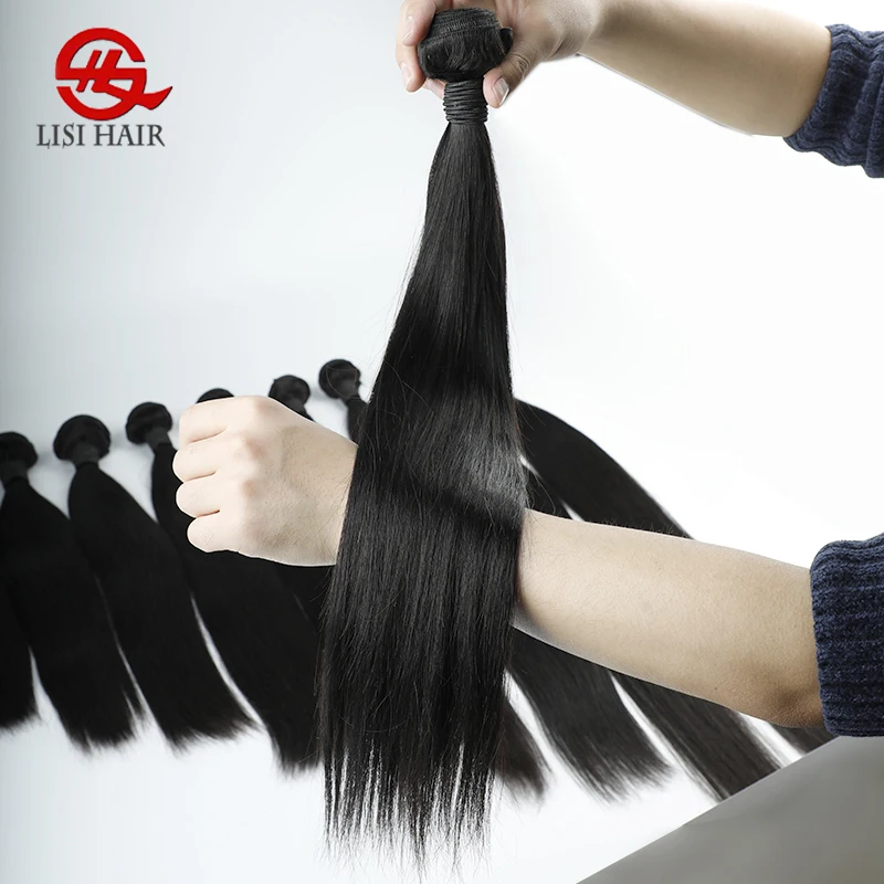 

Wholesale Straight Human Hair Malaysian No Tangle No Shedding Extension De Cheveux Humain Hair Weft