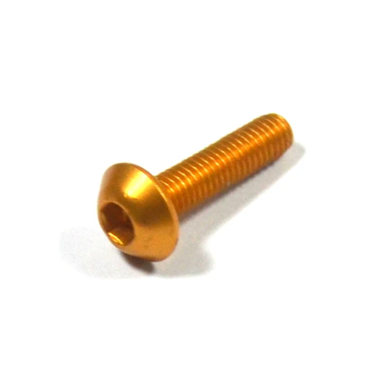 
Color aluminum cap socket countersunk hex head bolts 