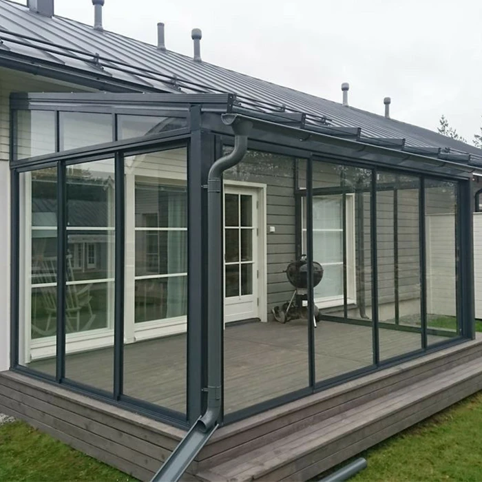 

D-TOP 2023 NEW high quality free standing sun room outdoor conservatory sunroom glass large sunroom room for house