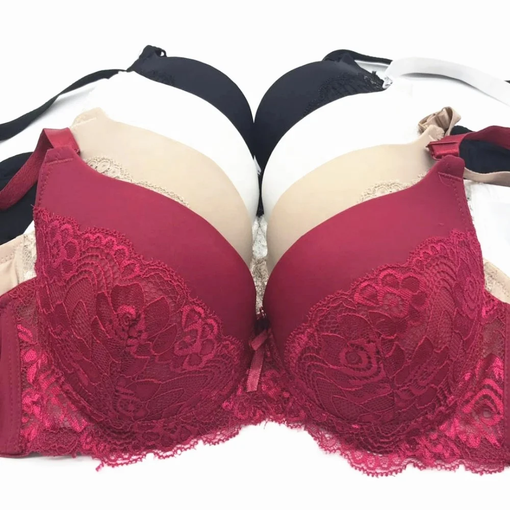 

Low price women's sports underwear with steel ring BC cup women plus size bra
