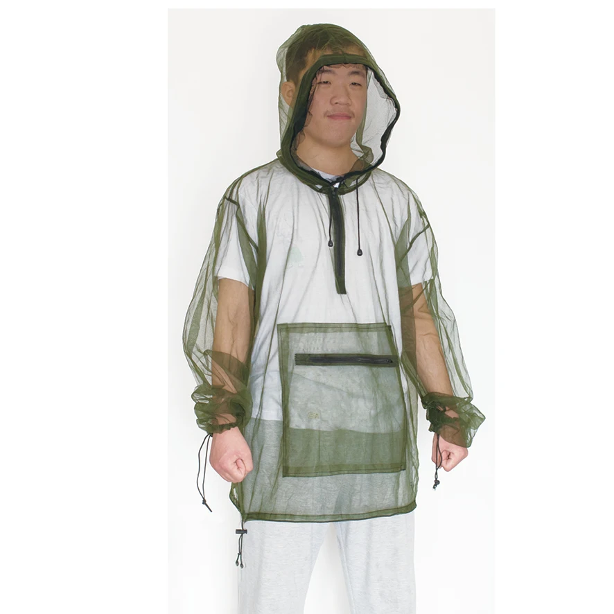 Mosquito Jacket Treated Customized Full Cover Protected Polyester