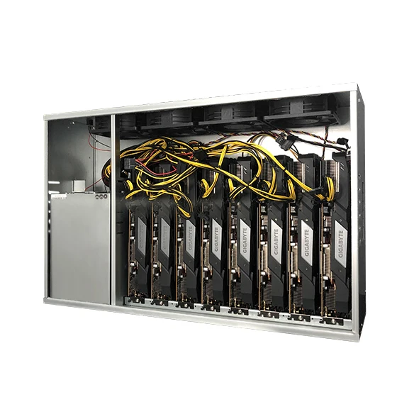 

230mhs GPU 8 PCS RX 588 miner card in Stock graphics card for eth btc