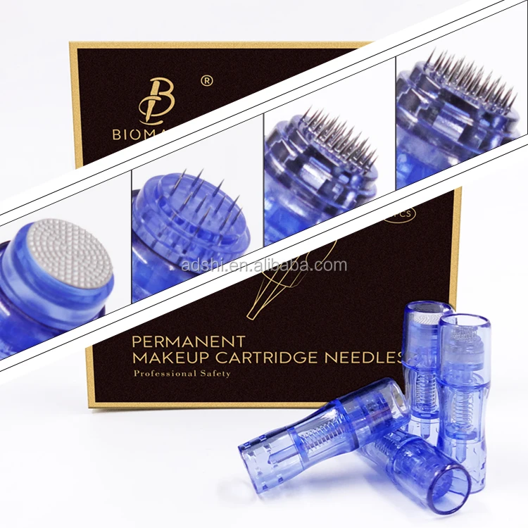 

Biomaser Professional Permanent Makeup Cartridge Needles Disposable Sterilized Tattoo Pen Machine Needles Tips