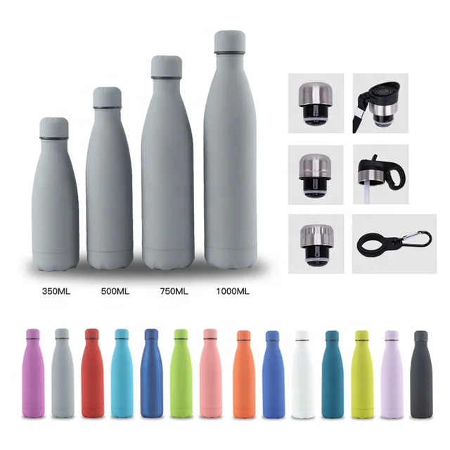 

Blank Bottles 500 ml750 ml Sports Water Bottle Vacuum flask Double Wall Stainless Steel hot & cold bottle