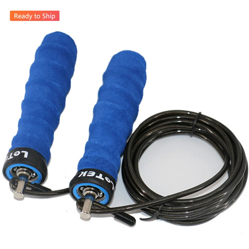 

High Speed self locked sport fitness skipping jump aluminum jump rope