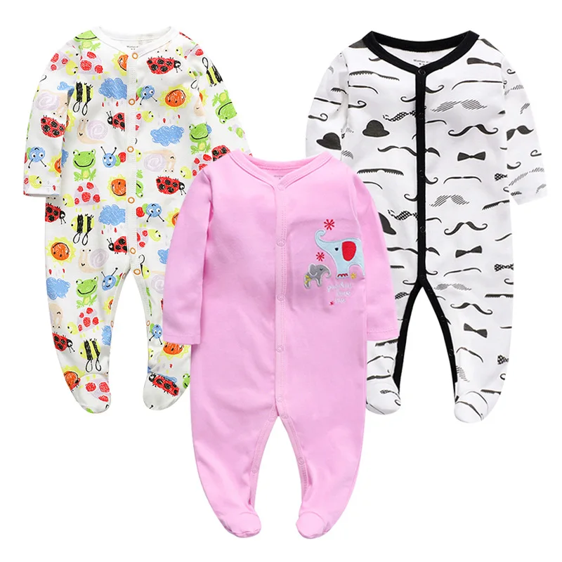 

kids fall clothing 2021 baby sleeping clothes knitting jumpsuit girls' rompers baby girl pajamas baby clothes pajama