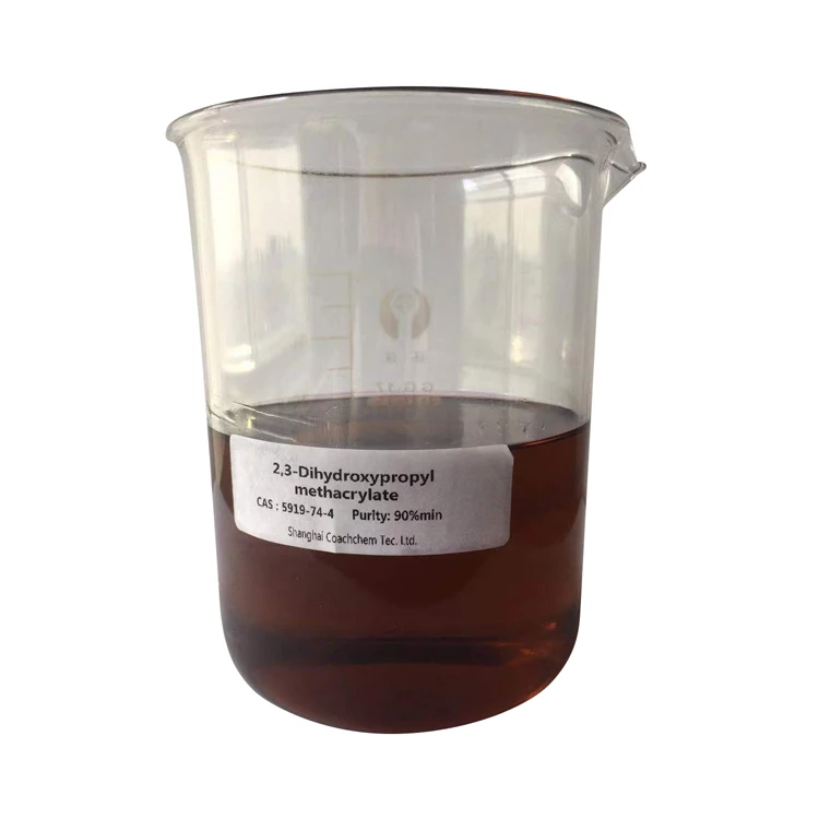 
Factory direct 2,3 DIHYDROXYPROPYL METHACRYLATE CAS5919 74 4 