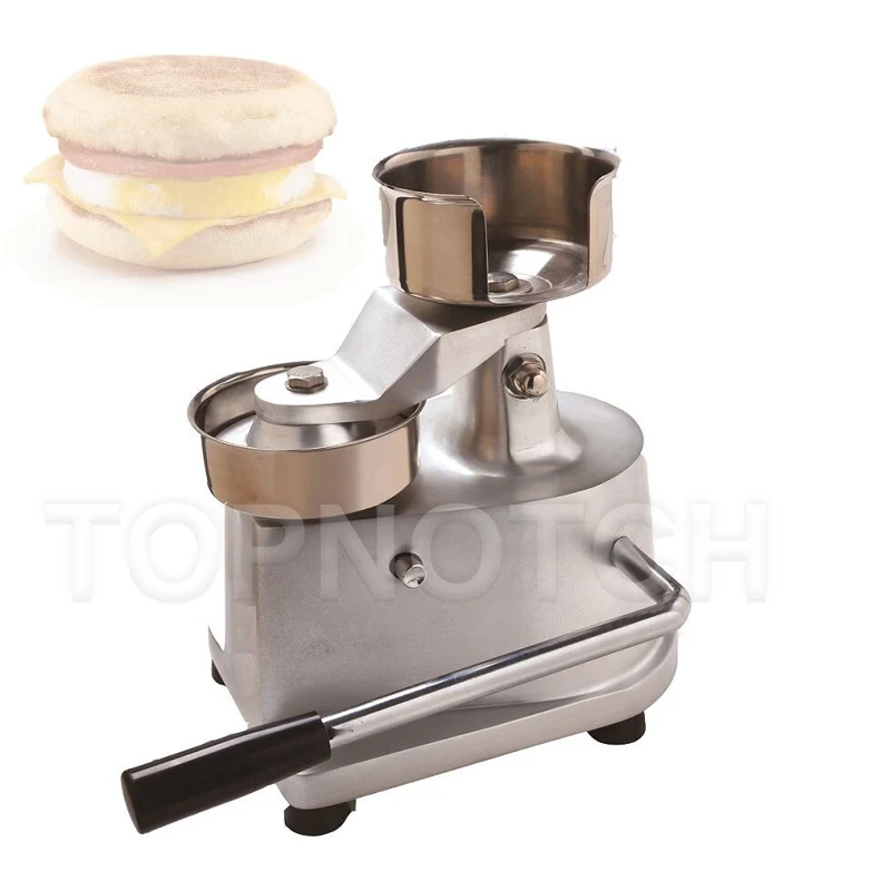 

Commercial Hamburger Beef Patty Press Machine Manual Stainless Steel Burger Meat Pie Pressing Forming Machine 15cm