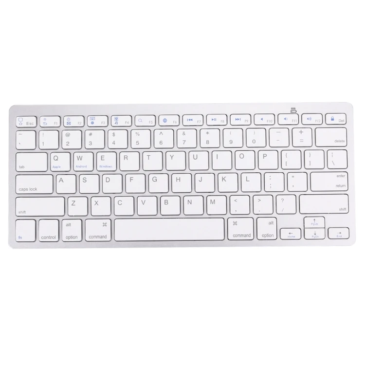 

High Quality Wireless 78 Keys Mobile Phones Keyboard Ultra thin Keyboard for Windows