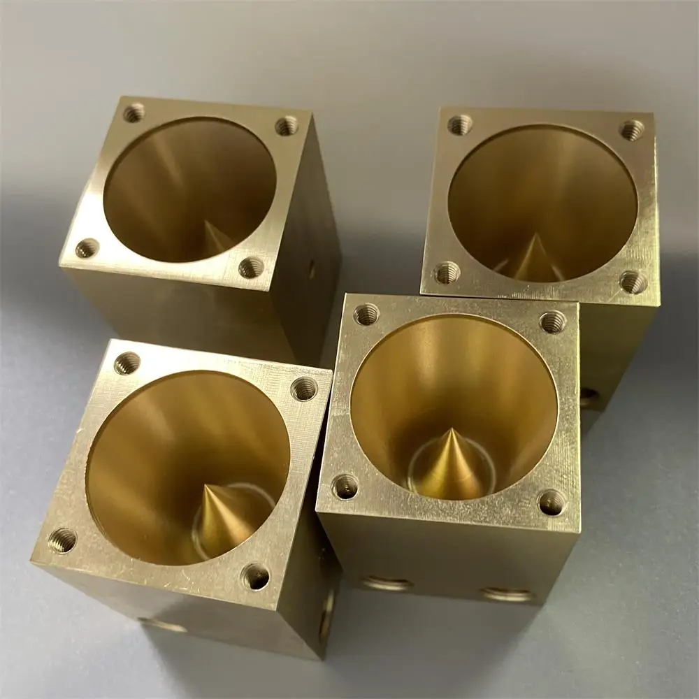 

Custom CNC Machining Service Precision Titanium Brass Stainless Steel Aluminum Metal CNC Machined Parts